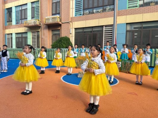 每一粒米 都藏着一个秋天的故事 济南历下一幼开展世界粮食日系列活动