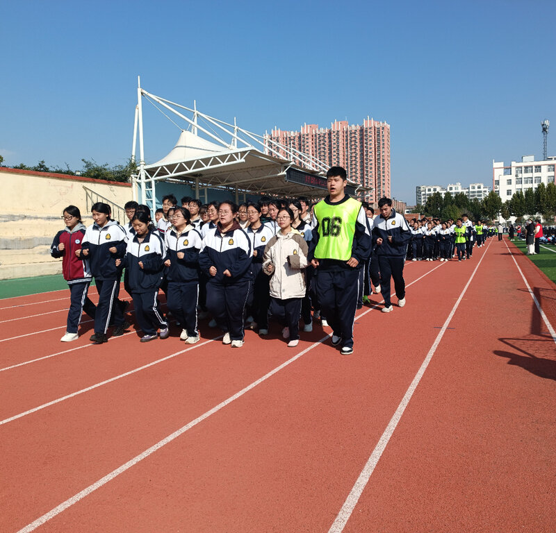 跑出青春风采,凝聚集体力量——莒县四中2025年下学期阳光跑操比赛圆满收官
