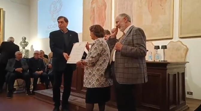 徐青峰当选意大利艺术研究院通讯院士