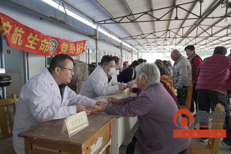 医暖重阳·未病先防——烟台市蓬莱中医医院紧密型医共体基层义诊行