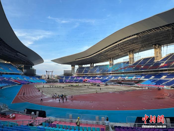 (粤港澳全运会)广东奥林匹克体育中心创下全运会转场新纪录