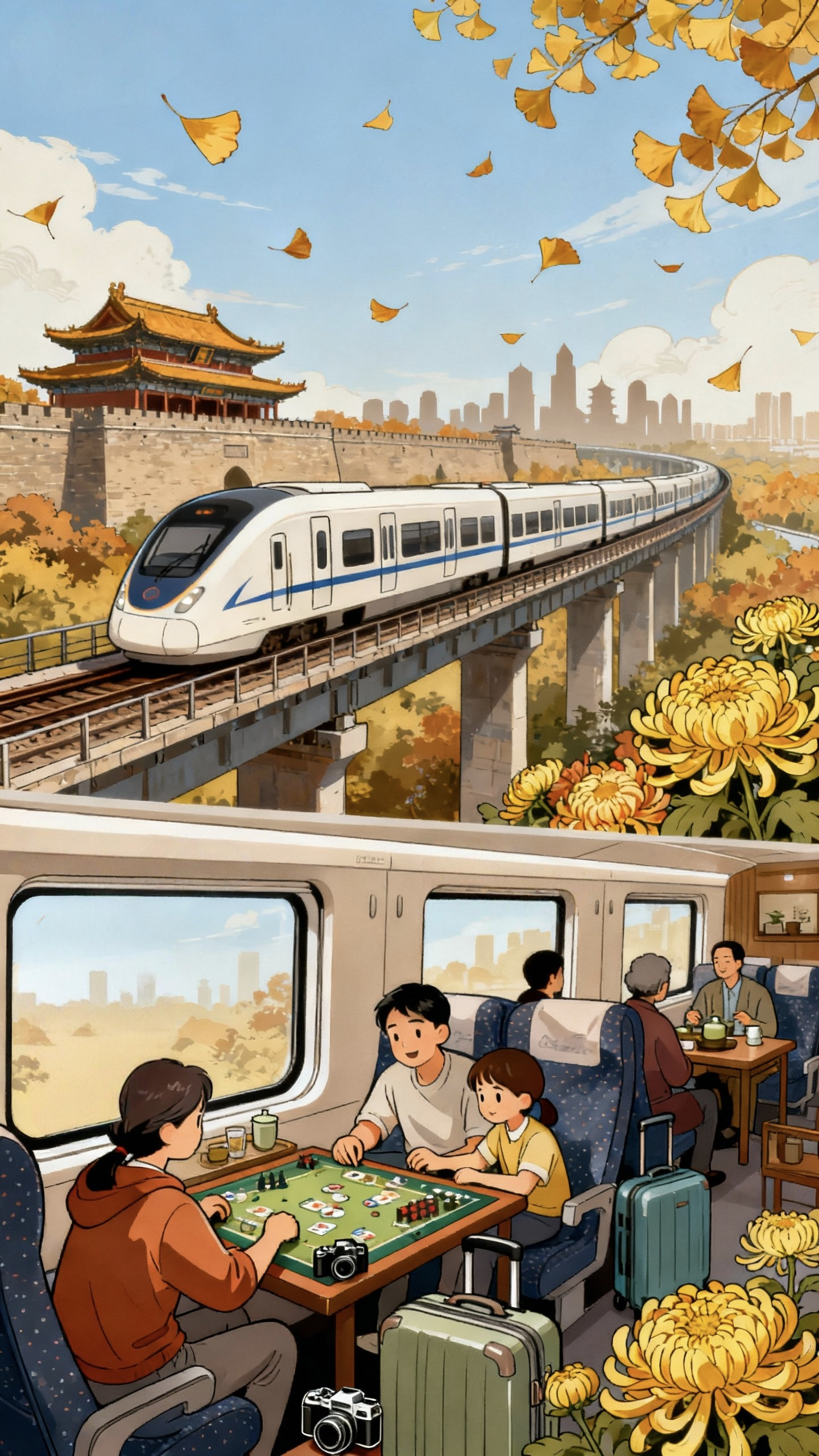 漫评:大河之南号—菊香漫铁轨,赋能兴文旅