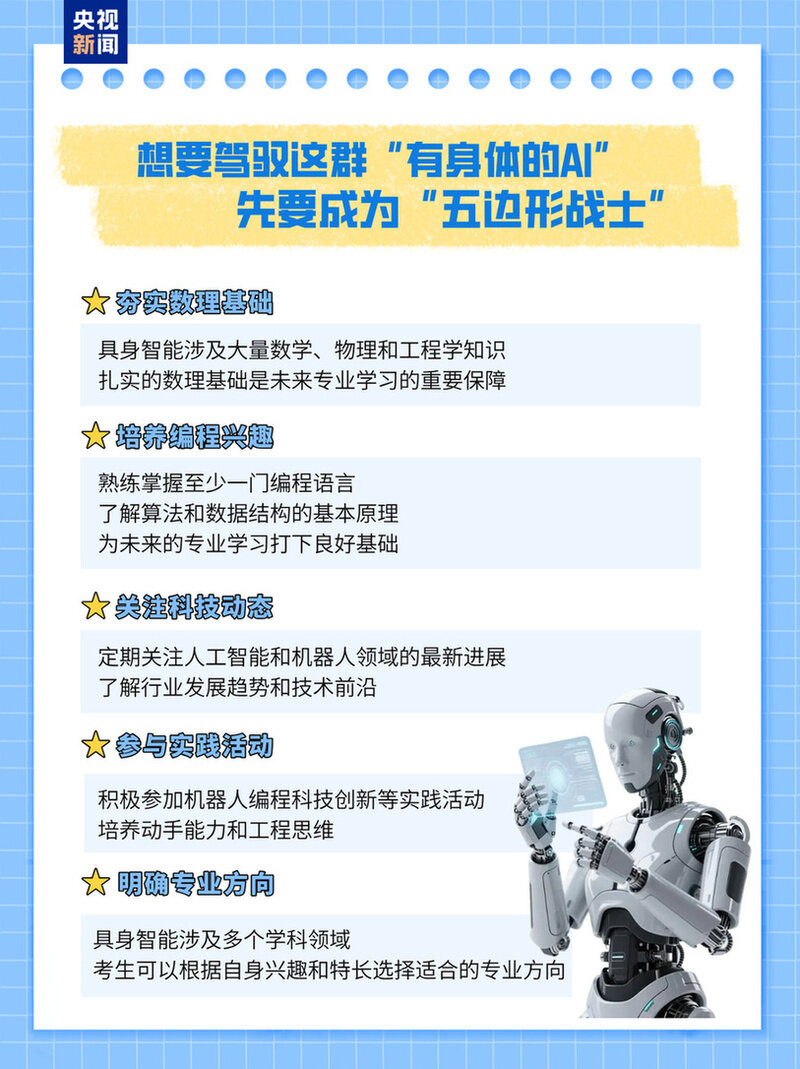 新专业来了!各大高校争相开设的“具身智能”到底是什么?