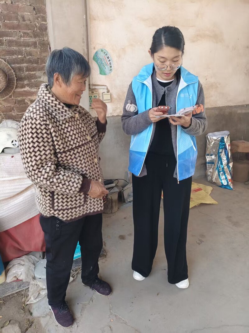 山东移动聊城分公司开展“银发反诈”志愿服务活动