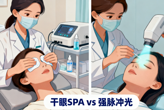 干眼SPAvs 强脉冲光OPT:南昌普瑞两大干眼疗法怎么选?