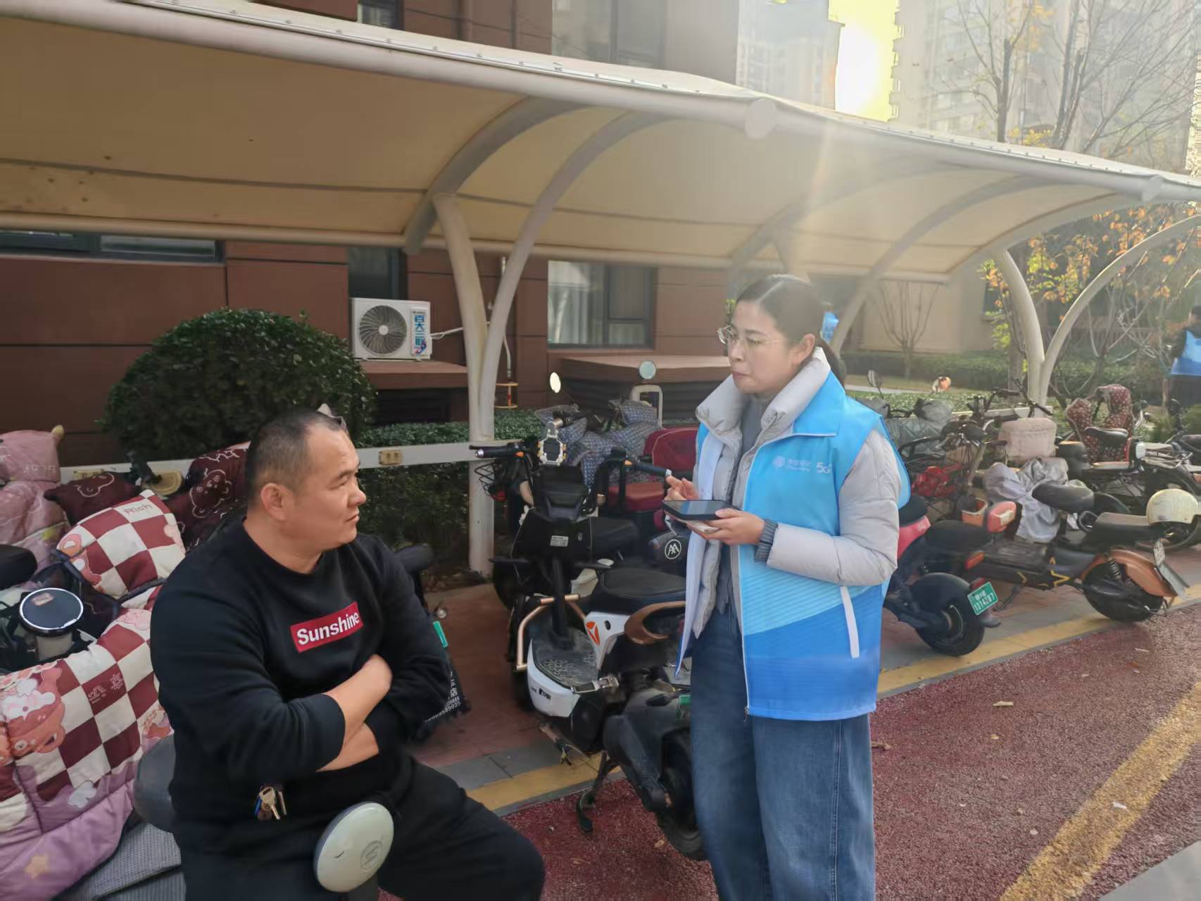 山东移动聊城分公司开展“党员先锋进社区”专项行动 用心办实事