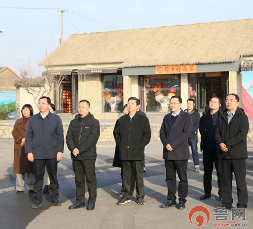 全国“乡村著名行动”现场推进会暨区划地名“十五五”规划论证会与会人员来枣庄市薛城区观摩指导