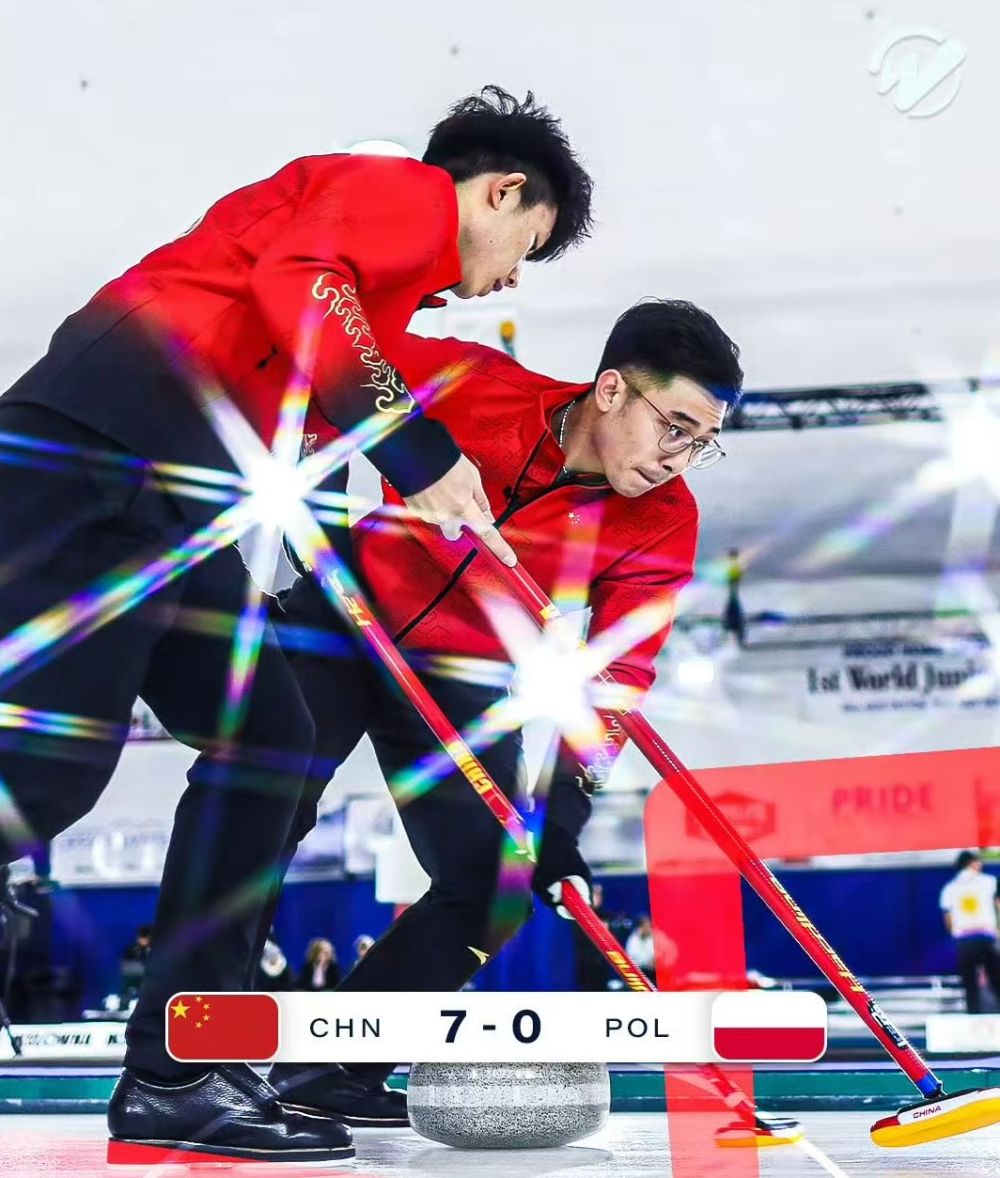 冰壶奥运落选赛:中国男队锁定循环赛第一