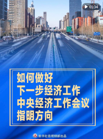 竖屏微视频|如何做好下一步经济工作,中央经济工作会议指明方向