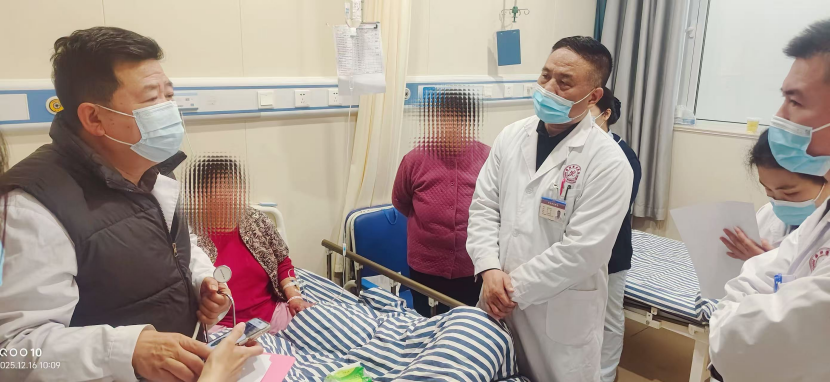 以查促学强技能 济南南郊医院综合内科邀请王言森教授开展教学查房指导