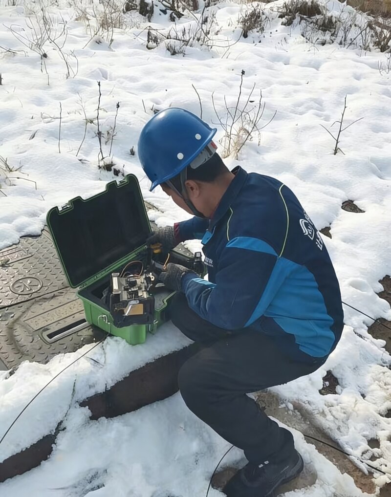 山东移动东阿分公司:风雪中守护千家万户网络畅通