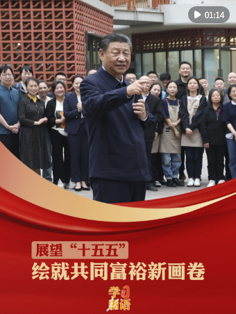 学习新语·展望“十五五”|绘就共同富裕新画卷
