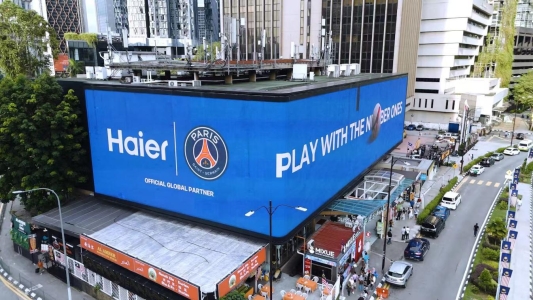 海尔马来西亚最新户外广告