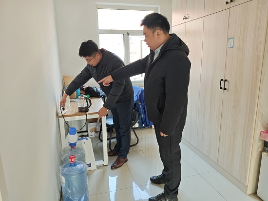 山东省地矿局第七地质大队开展元旦节前安全隐患排查整治活动