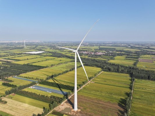 年发电量超4亿千瓦时,临沂市郯城县TC-1风电项目全容量并网发电