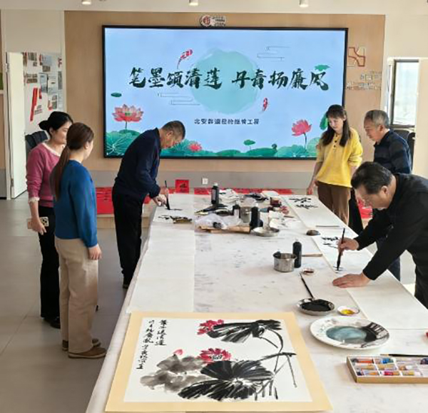 青岛市即墨区北安街道:笔墨颂清廉丹青扬廉风(图2)