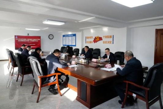 山东省地矿局二四八大队召开2025年度党委班子成员和党支部书记履行全面从严治党政治责任和抓基层党建工作述职评议会议