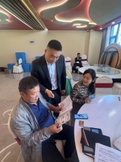 广发银行济南山大路支行于国寿职场开展消保宣教活动