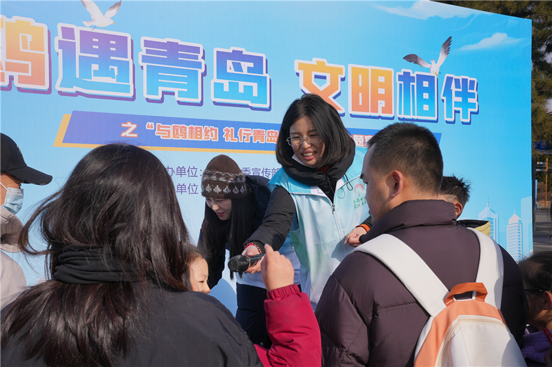 “鸥遇青岛 文明相伴”——市南区“与鸥相