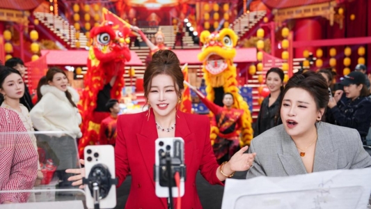 舞狮、“开演唱会”、售出200万单年货,初瑞雪办了一场超5000万人次参与的“线上大集”