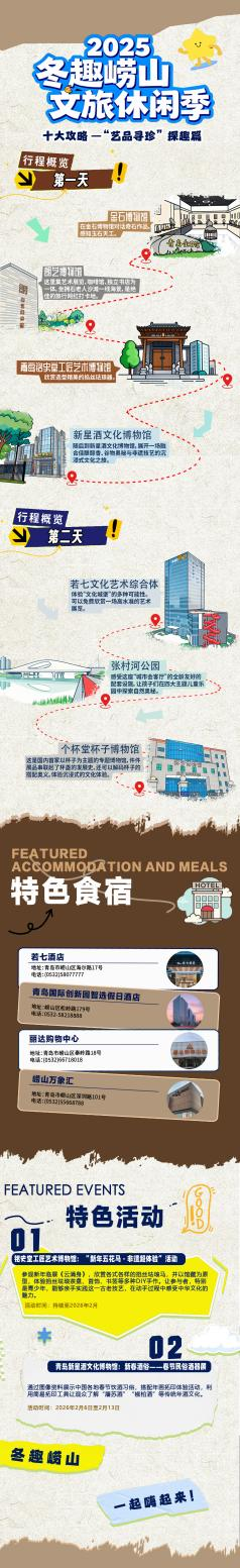 冬趣崂山|十大攻略之“艺品寻珍” 寻访山海间的艺术瑰宝