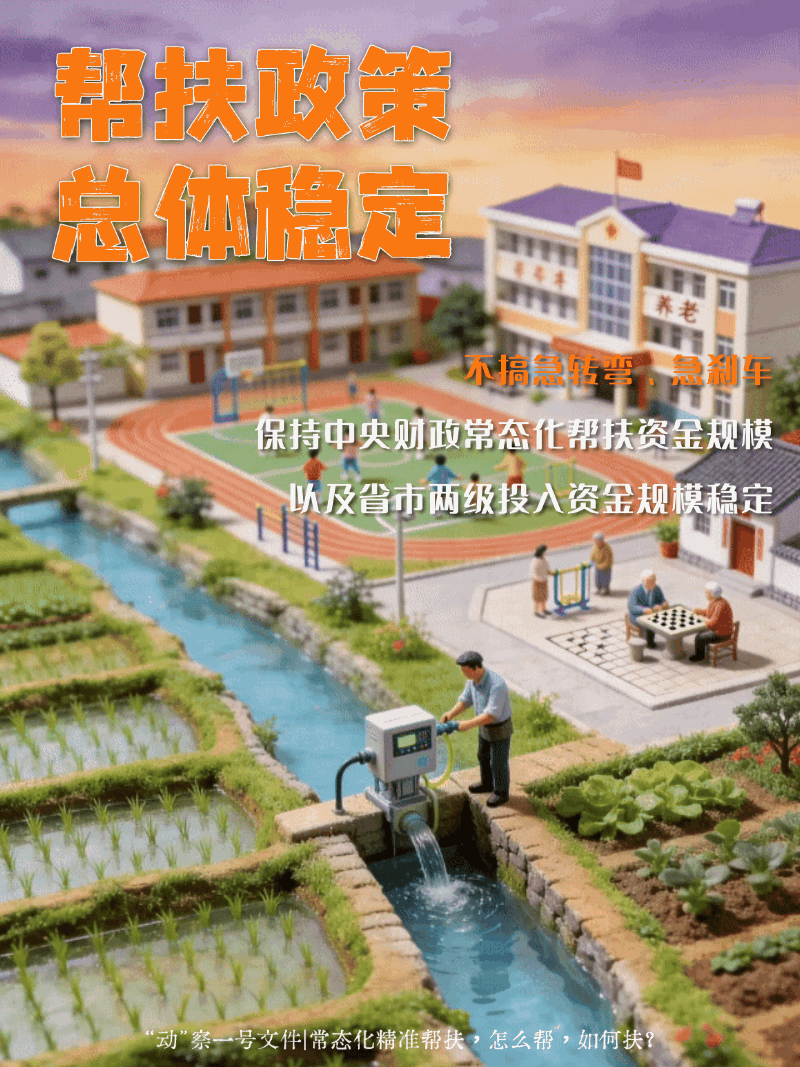 “动”察一号文件｜常态化精准帮扶，怎么帮，如何扶？