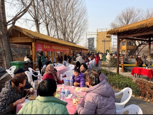 舌尖寻乡味,乡情暖全城——上高街道魏家庄村举办百家宴活动