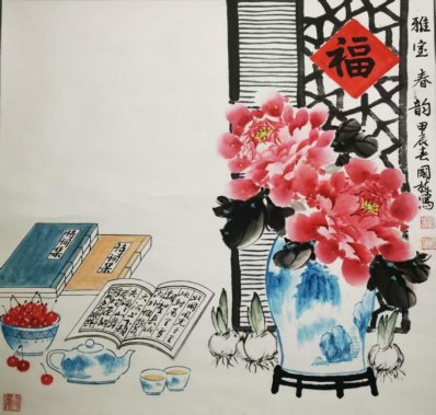 《雅室春韵》68x68