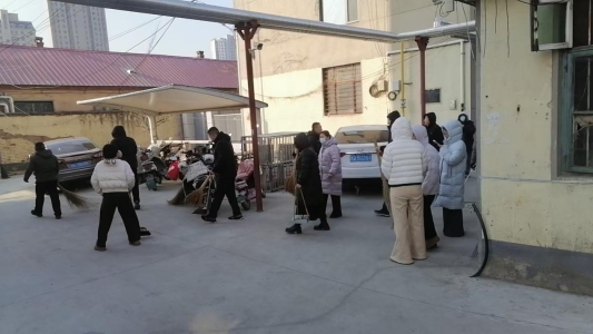 邮储银行临沂市蒙阴县支行:党员志愿服务队深入开展环境卫生整治活动