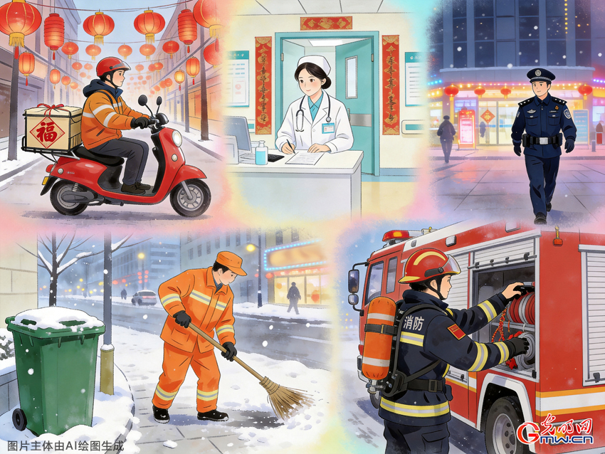 【骐骥迎新】漫评丨读懂坚守里的中国力量