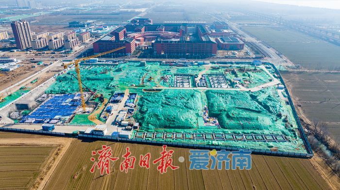 项目强省会|筑梦未来之城:省实验中学鹊华校区初中部项目稳步推进