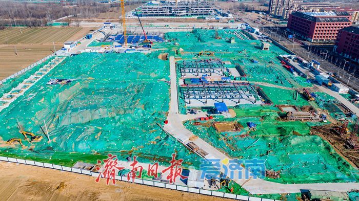 项目强省会|筑梦未来之城:省实验中学鹊华校区初中部项目稳步推进