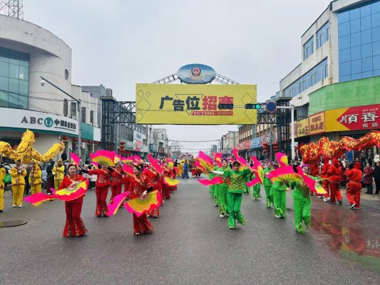 欢天喜地闹元宵 龙马精神启新程——济南市莱芜区口镇街道成功开展元宵节民俗表演活动