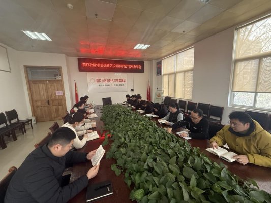 济宁市任城区李营街道薛口社区开展“书香进社区 文明伴同行”读书分享会