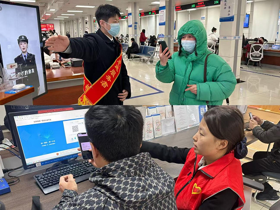 临沂市兰山区行政审批服务局开展“学雷锋先锋岗”志愿服务活动