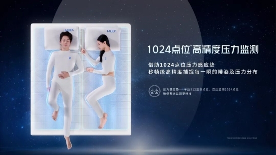 梦百合正式发布智能床新品AI-Smart30并宣布全线智能床标配AI睡眠监测(图5)