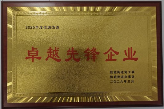 平安产险阳信支公司荣获2025年度“卓越先锋企业”称号