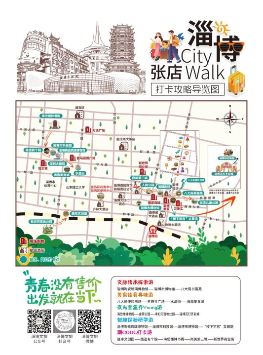 漫游张店·超全游玩攻略——带你解锁N种玩法(图1)