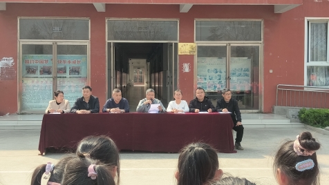 规范路队展风采 习惯养成促成长 —— 济宁市汶上县郭楼镇中心小学开展路队评比活动