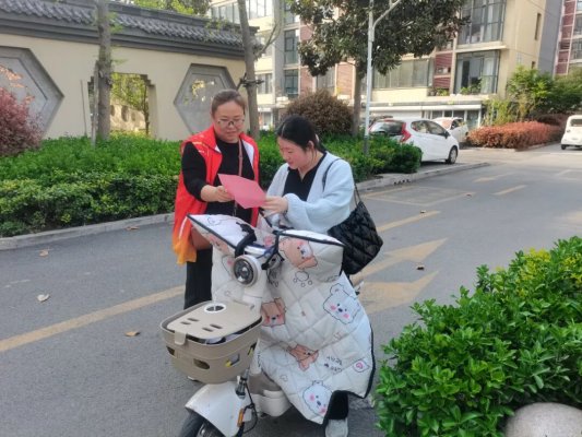 济宁市泗水县泗河街道东盛社区开展“文明祭扫、绿色清明”宣传实践活动