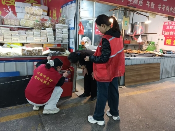 济宁市任城区李营街道五里屯社区开展密集场所消防安全隐患排查工作