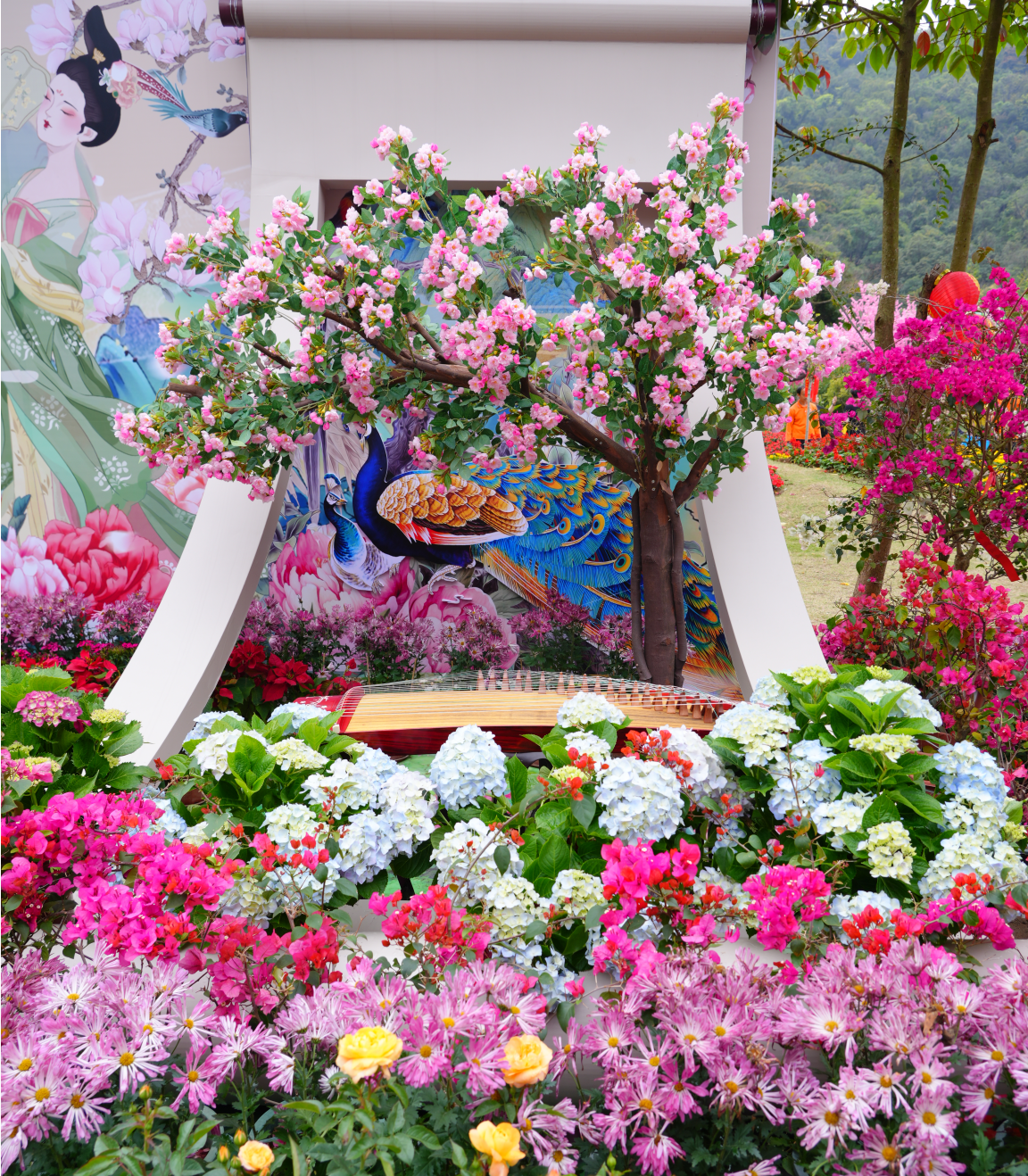 “赏花经济”中的“福山”：东莞观音山把春天玩出了新高度