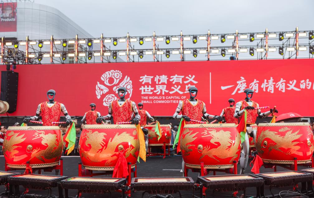 2026年2月28日，义乌全球数贸中心举行新春开市仪式。