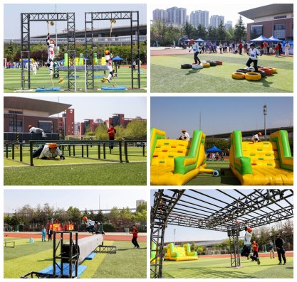 38支高中队伍同台竞技——2026青岛市中小学（幼儿园）应急安全运动会局属高中初赛举行(图3)