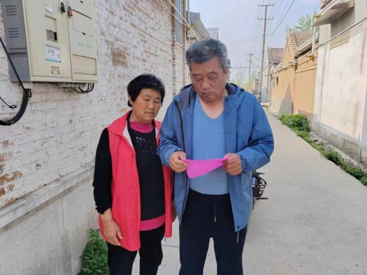 济宁市任城区喻屯镇彭庄村开展“禁毒宣传进万家”志愿服务活动
