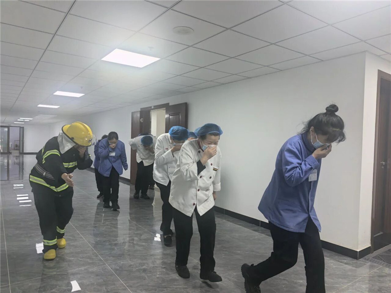 以练筑防 以训强能!中交一航局二公司胡家山基地开展消防安全综合应急演练