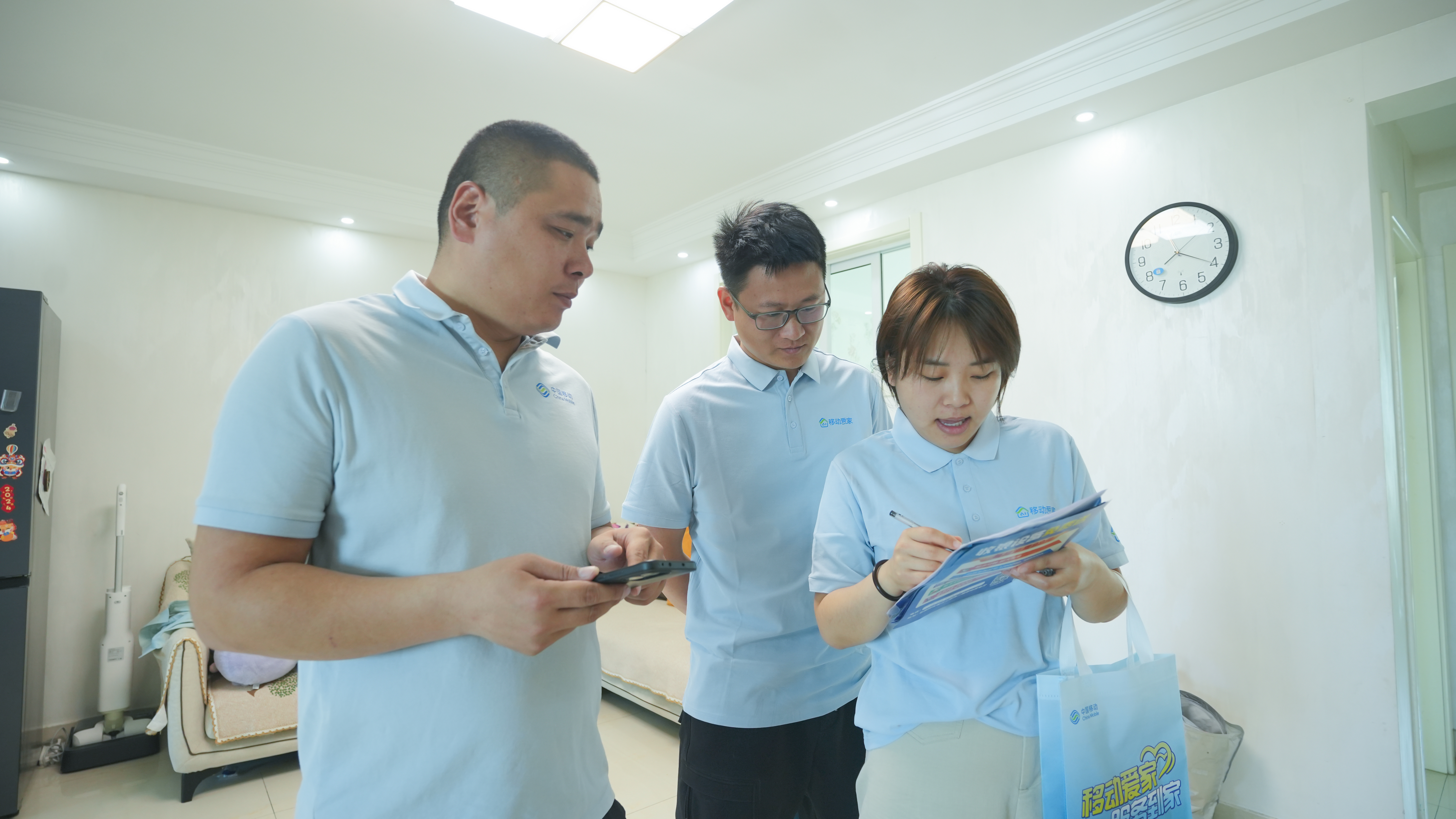 山东移动聊城东昌府区分公司:“移”起行动,上门“问诊”解民忧