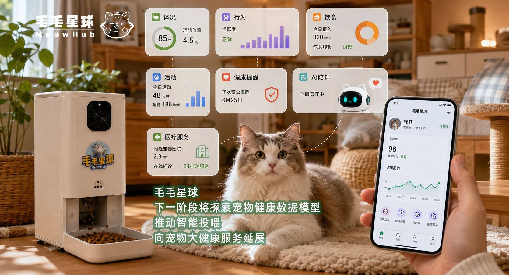 从公益投喂到宠物大健康毛毛星球正在构建宠物场景数字入口(图4)