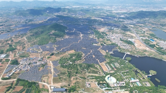 中建八局用科技点亮绿色光伏