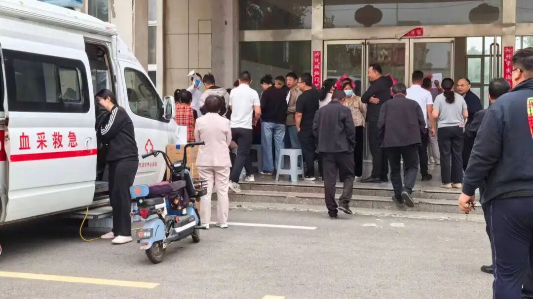 单县李田楼镇开展无偿献血公益活动